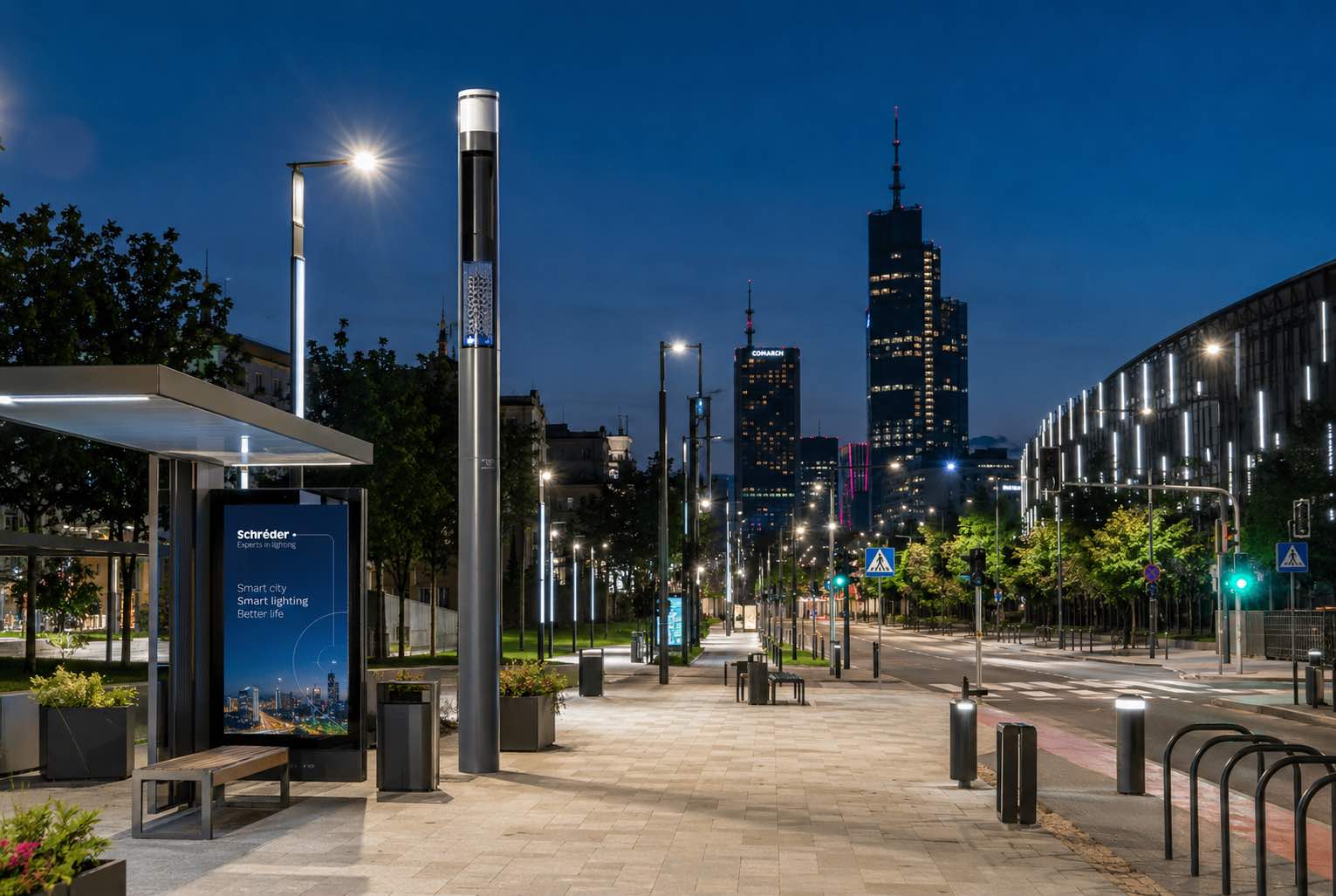 Pametna javna rasvjeta i Smart City infrastruktura Schréder u modernom urbanom prostoru
